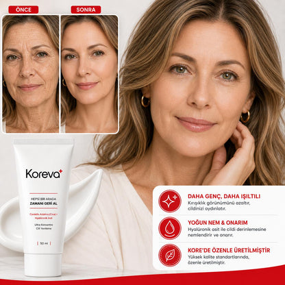 KOREVA™ Kırışıklık ve Yaşlanma Karşıtı Bakım Kremi